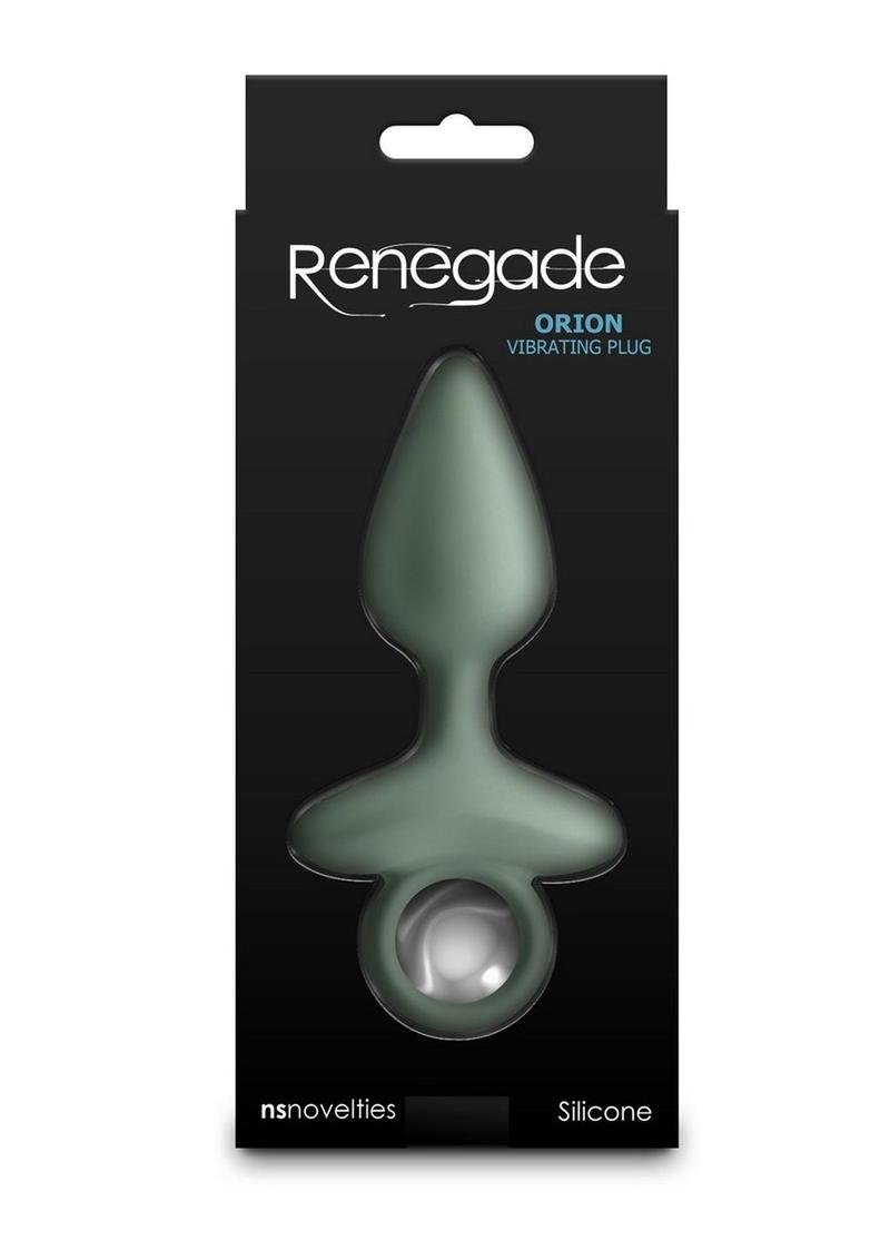 Renegade Orion Rechargeable Silicone Anal Plug - Green