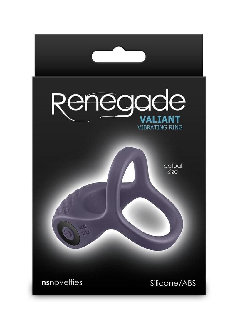 Renegade Valiant Rechargeable Silicone Cock and Ball Ring