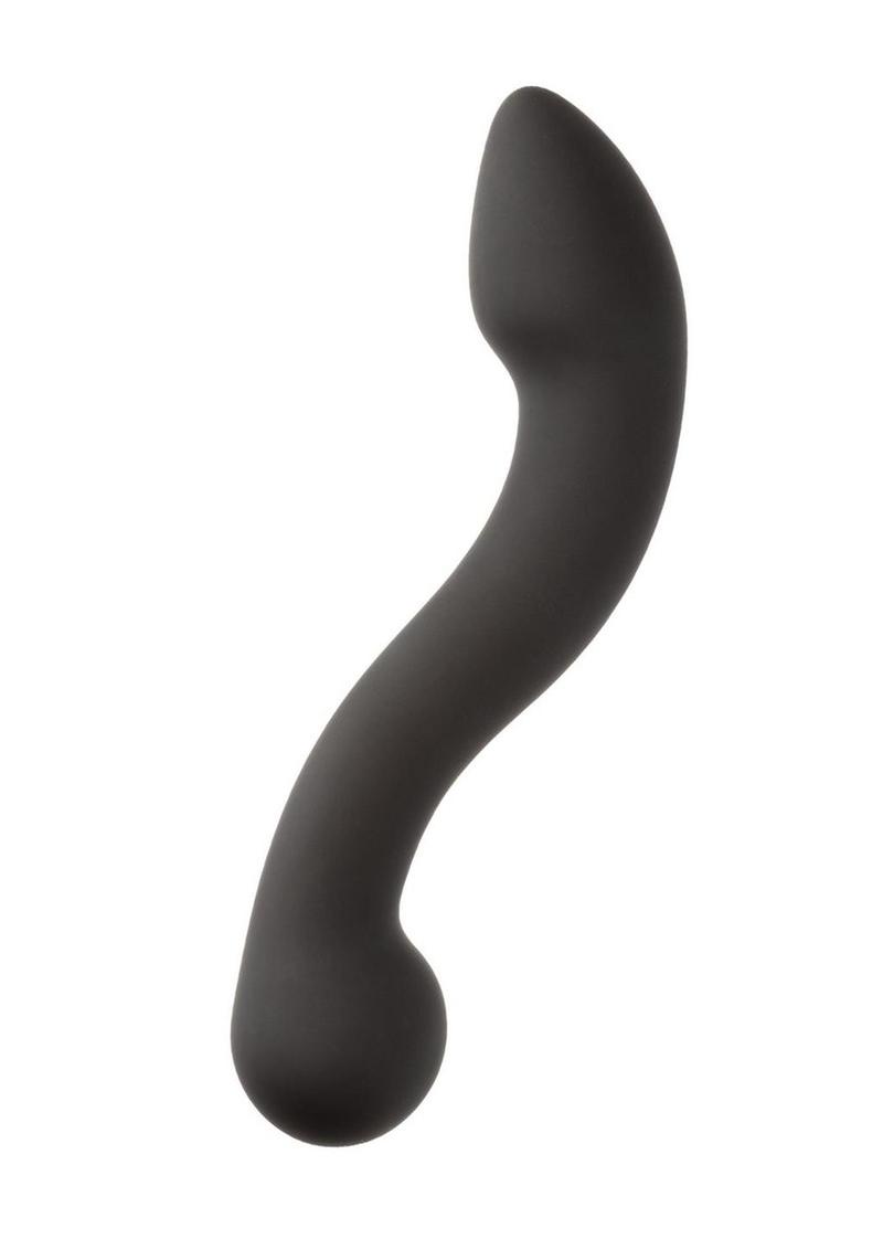 Rock Bottom Bendies Ecsta-Flex Probe Rechargeable Silicone Anal Vibrator - Black