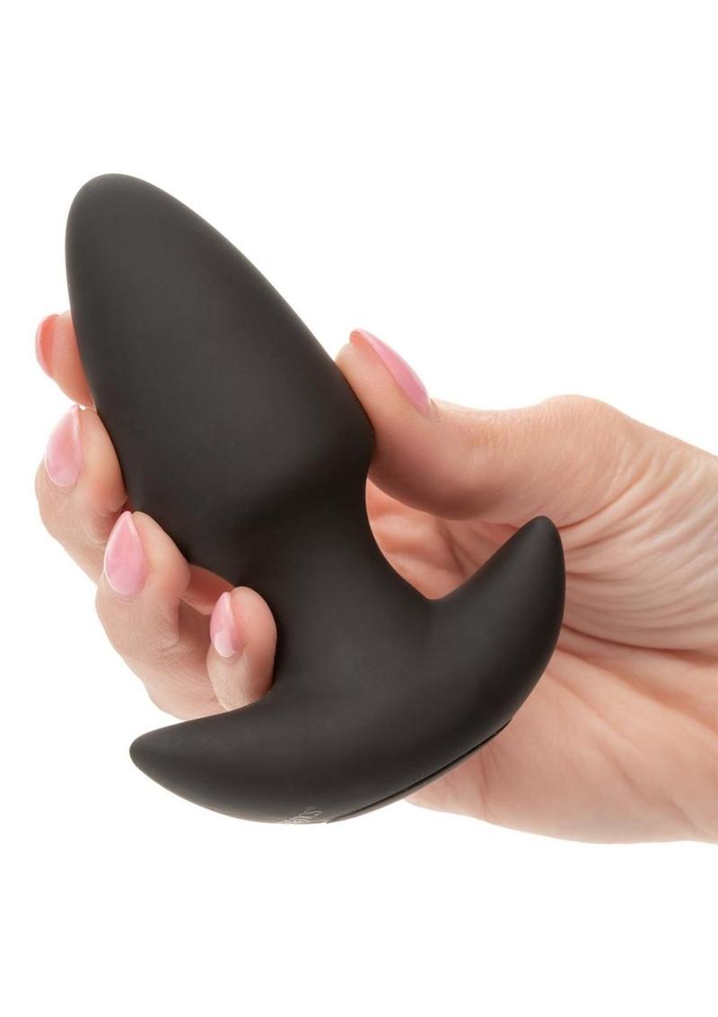 Rock Bottom Vibrating Thrusting Probe Rechargeable Silicone Anal Vibrator