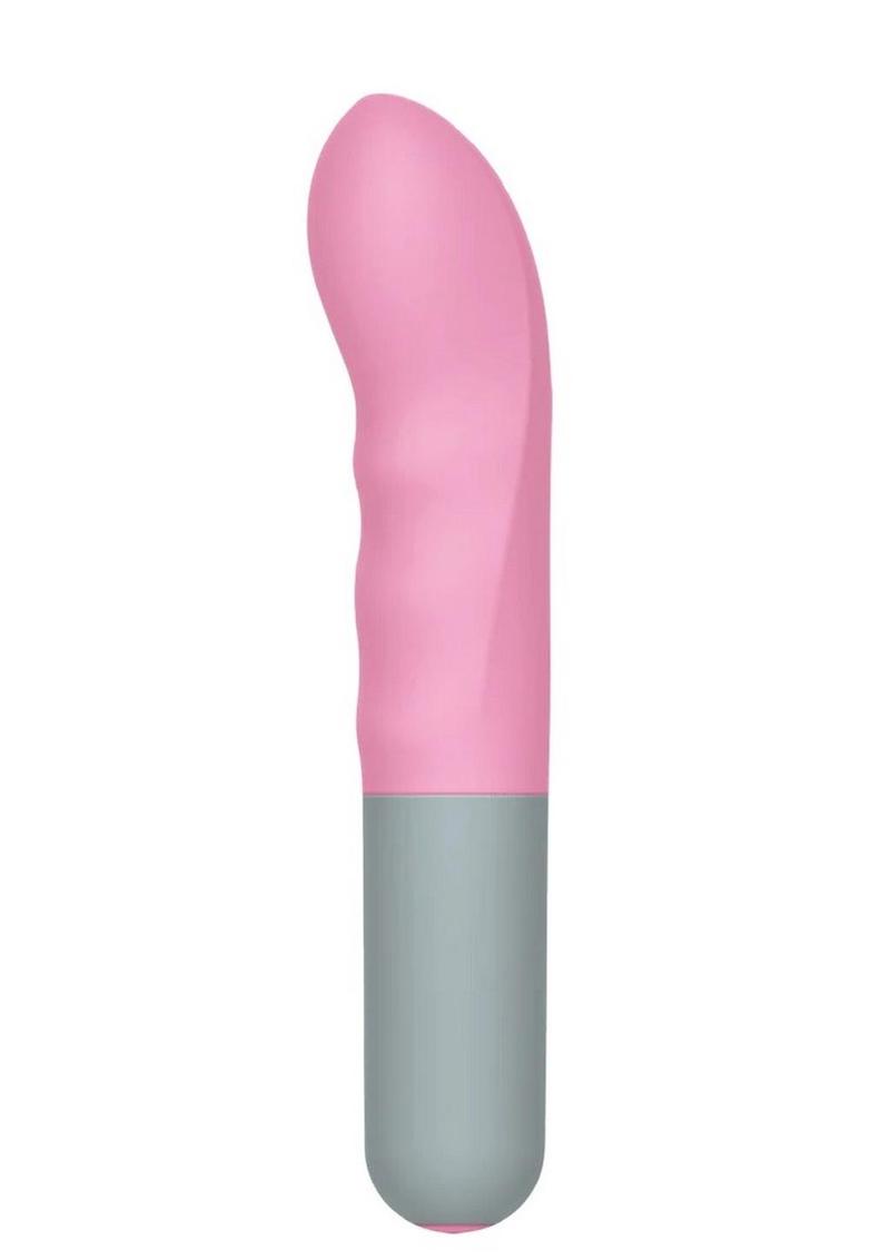 Rock Candy The Betterfinger Rechargeable Silicone G-Spot Vibrator - Gray/Pink