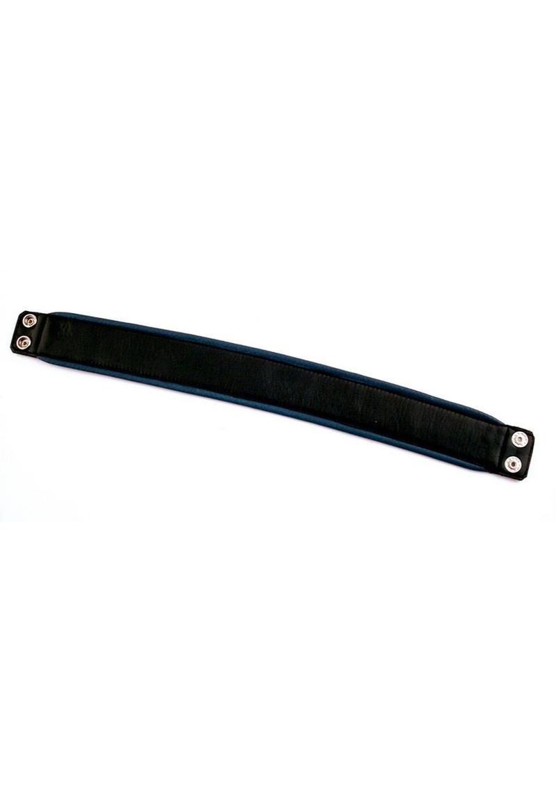 Rouge Arm Band Leather - Black/Blue - Large