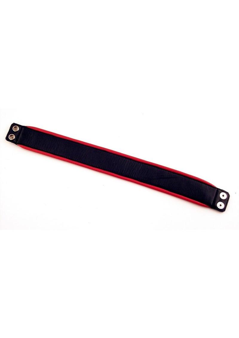 Rouge Arm Band Leather - Black/Red - Large