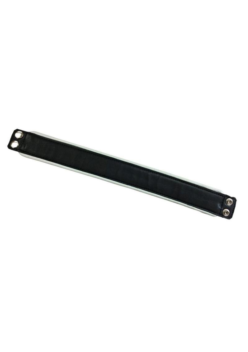 Rouge Arm Band Leather - Black/White - Large