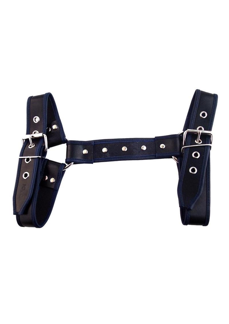 Rouge Halter Harness - Black/Blue - XLarge