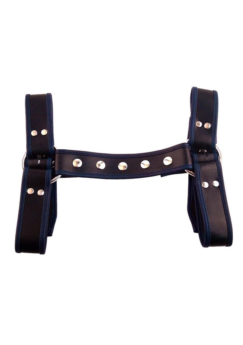 Rouge Halter Harness - Black/Blue - XLarge