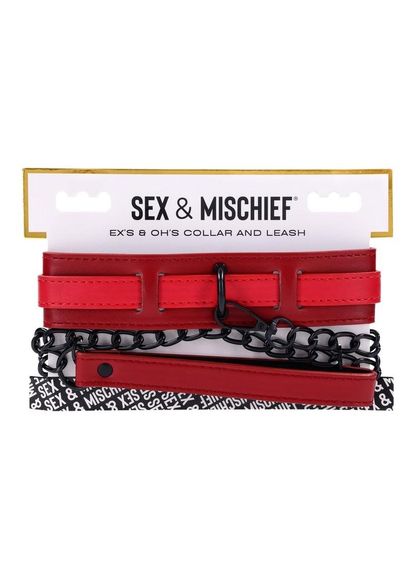 Sex and Mischief Ex's Andamp; Oh's Collar and Leash