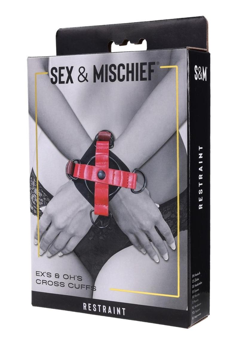 Sex and Mischief Ex's Andamp; Oh's Cross Cuffs