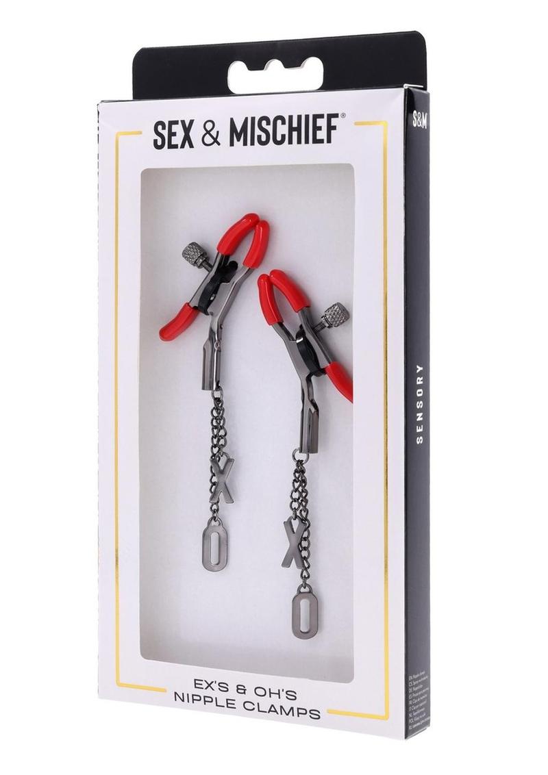 Sex and Mischief Ex's Andamp; Oh's Nipple Clamps