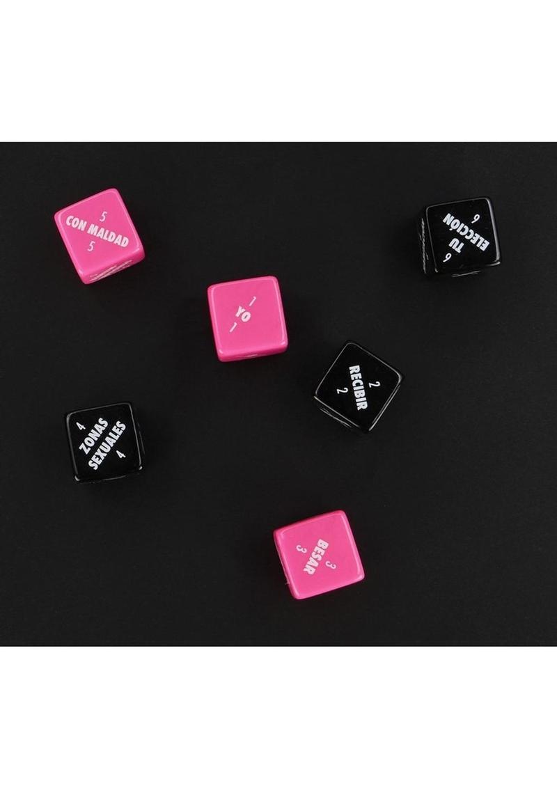 Sexy 6 Foreplay Edition Dice Game (Spanish