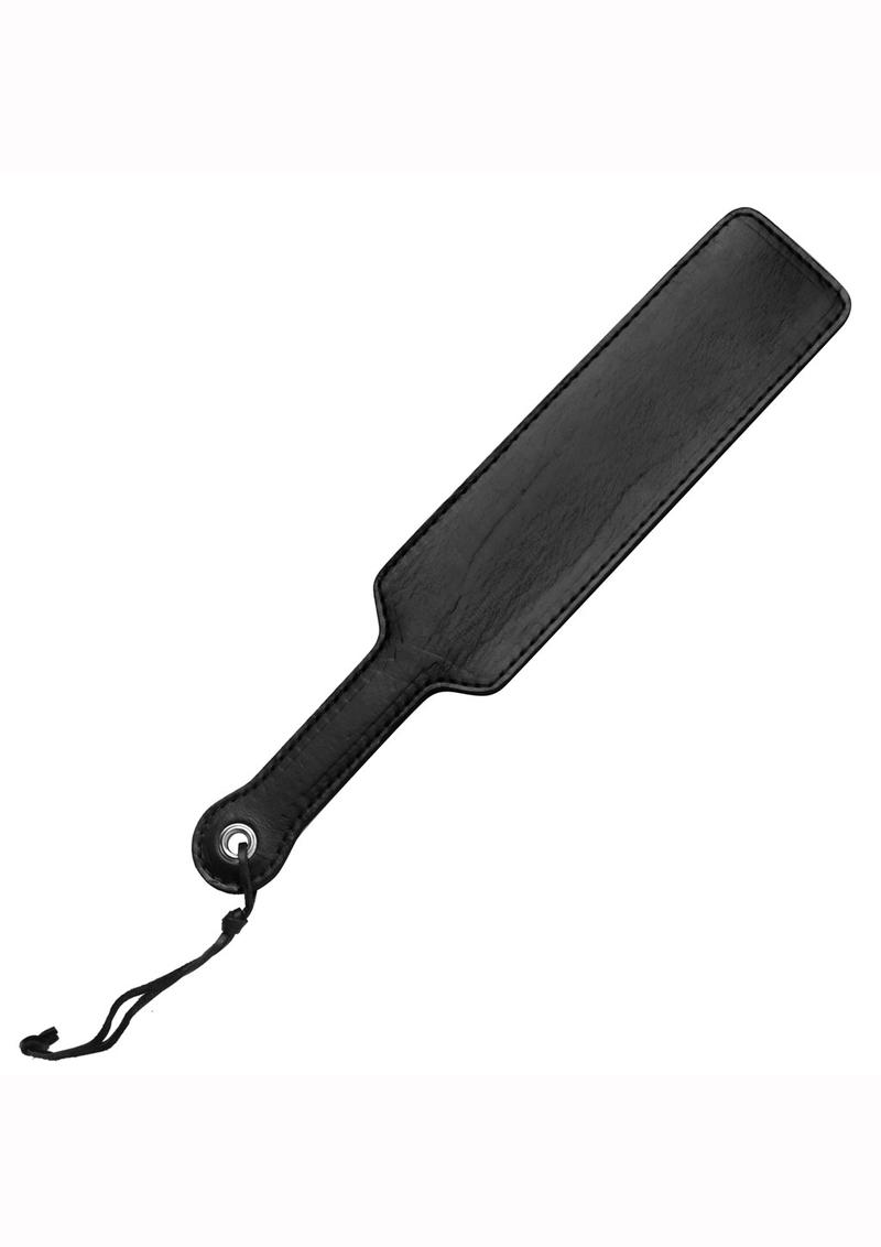 Strict Leather Black Leather Fraternity Paddle - Black