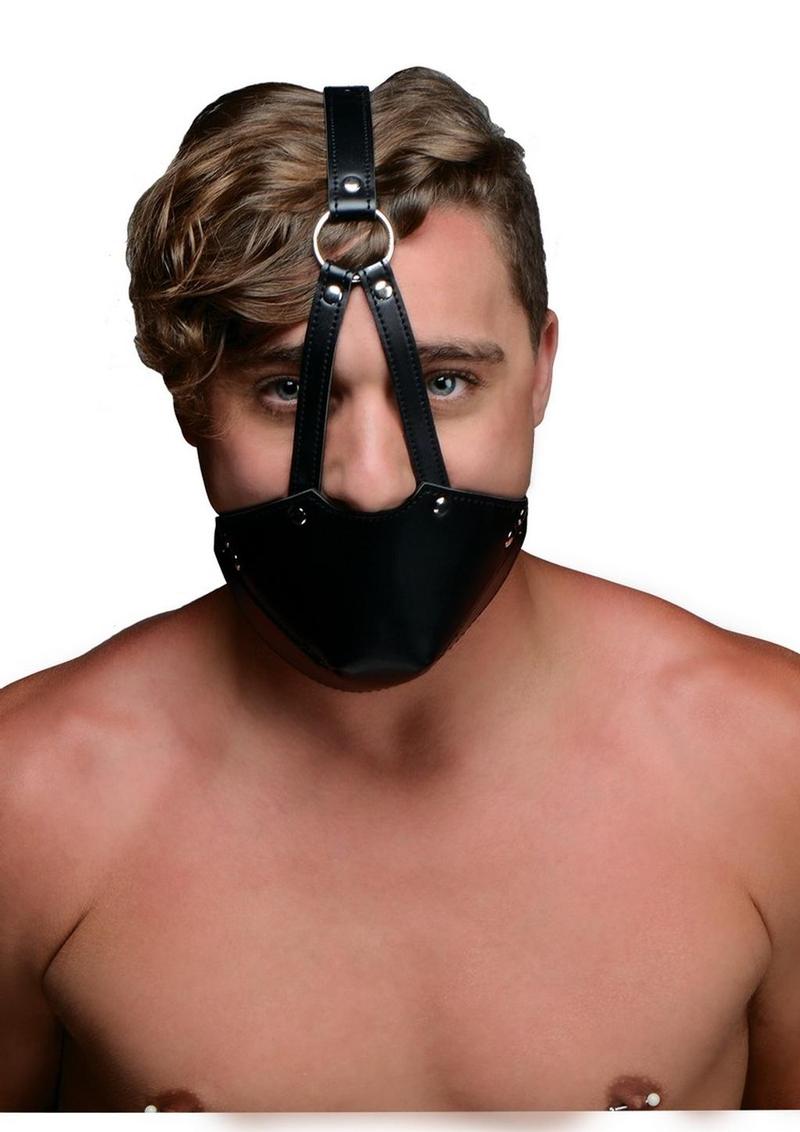 Strict Mouth Harness with Ball Gag