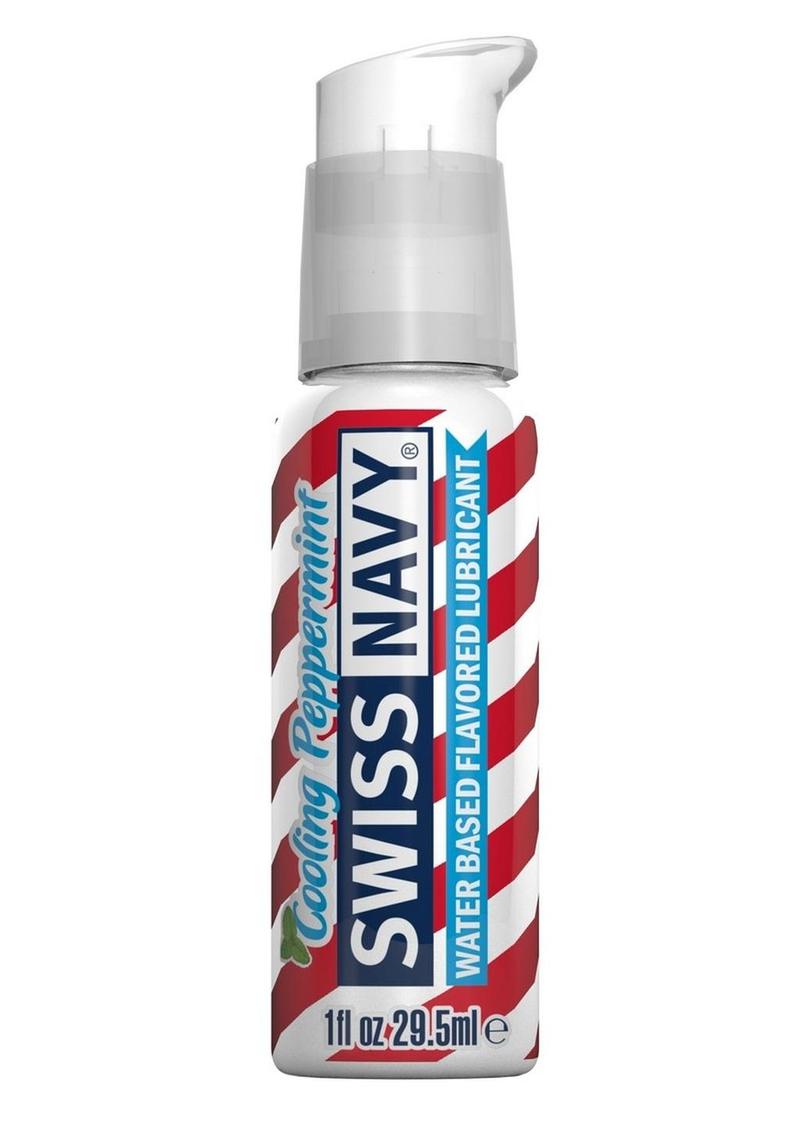 Swiss Navy Cooling Flavored Lubricant 1oz/30ml - Peppermint