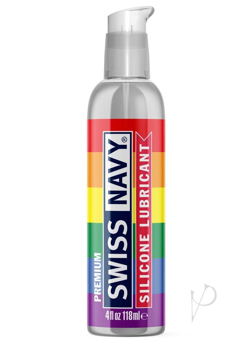 Swiss Navy Silicone Lubricant Pride Edition - 118ml/4oz