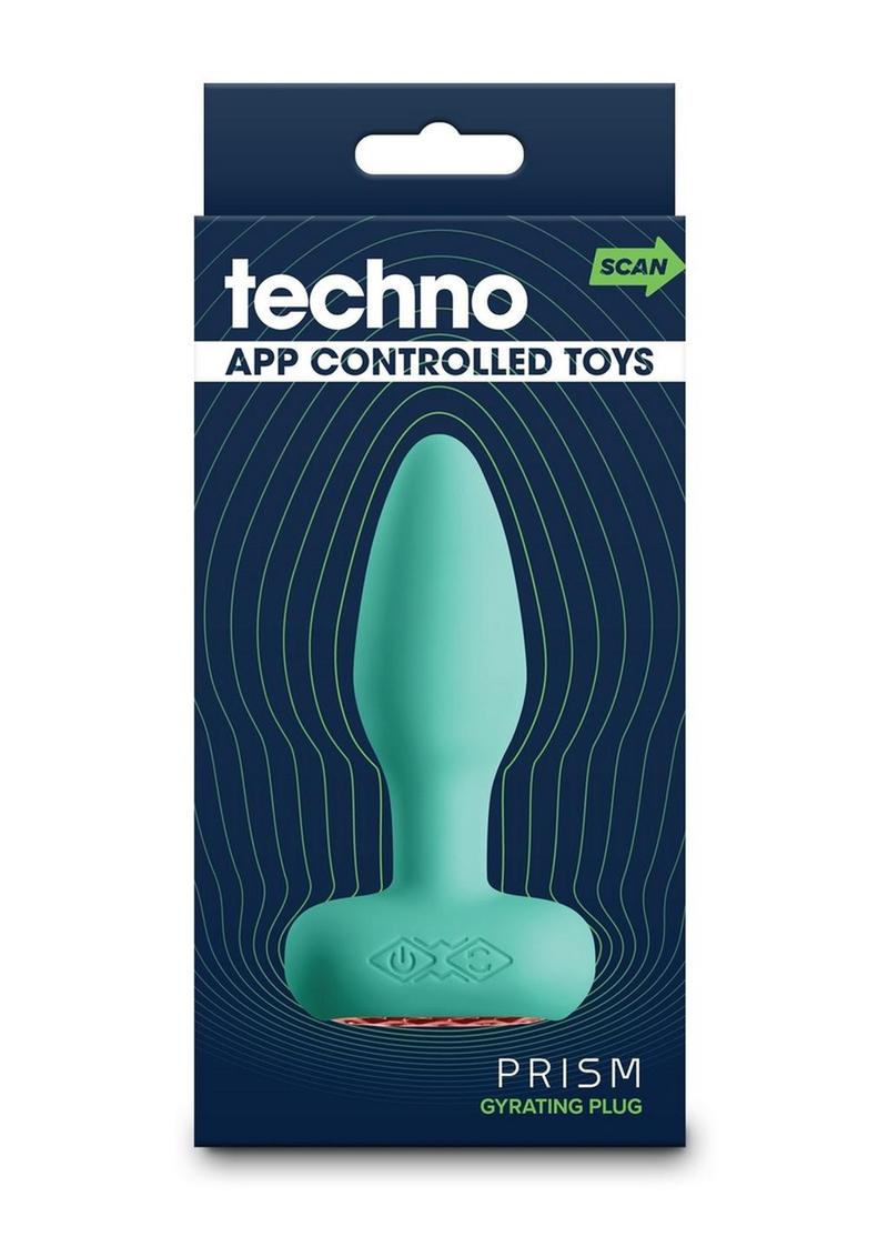 Techno Prism Rechargeable Silicone App Compatible Anal Plug