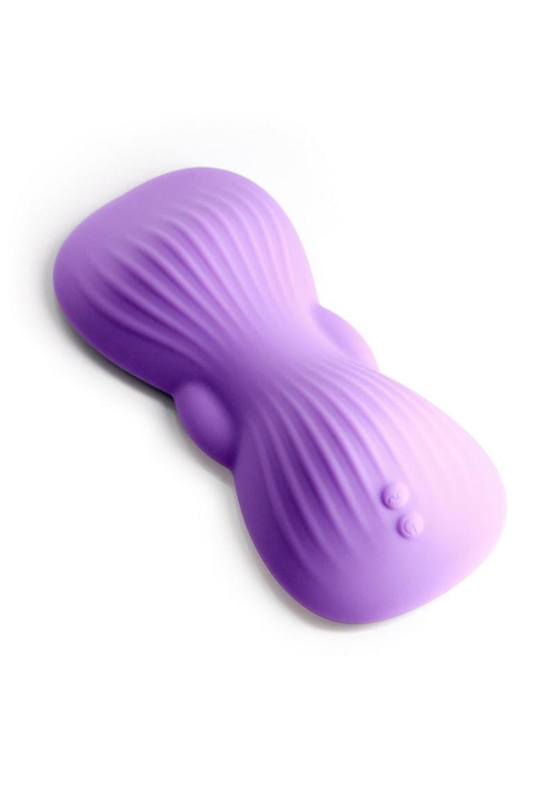 Techno Trap Rechargeable Silicone App Compatible Dual Motor Hands-Free Grinding Pad