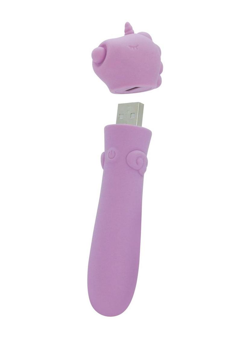 Unihorn Karma Lilac Rechargeable Silicone USB Bullet