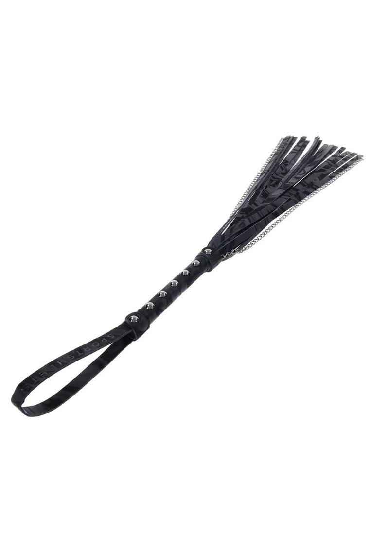 Velvet Noir Chain Flogger