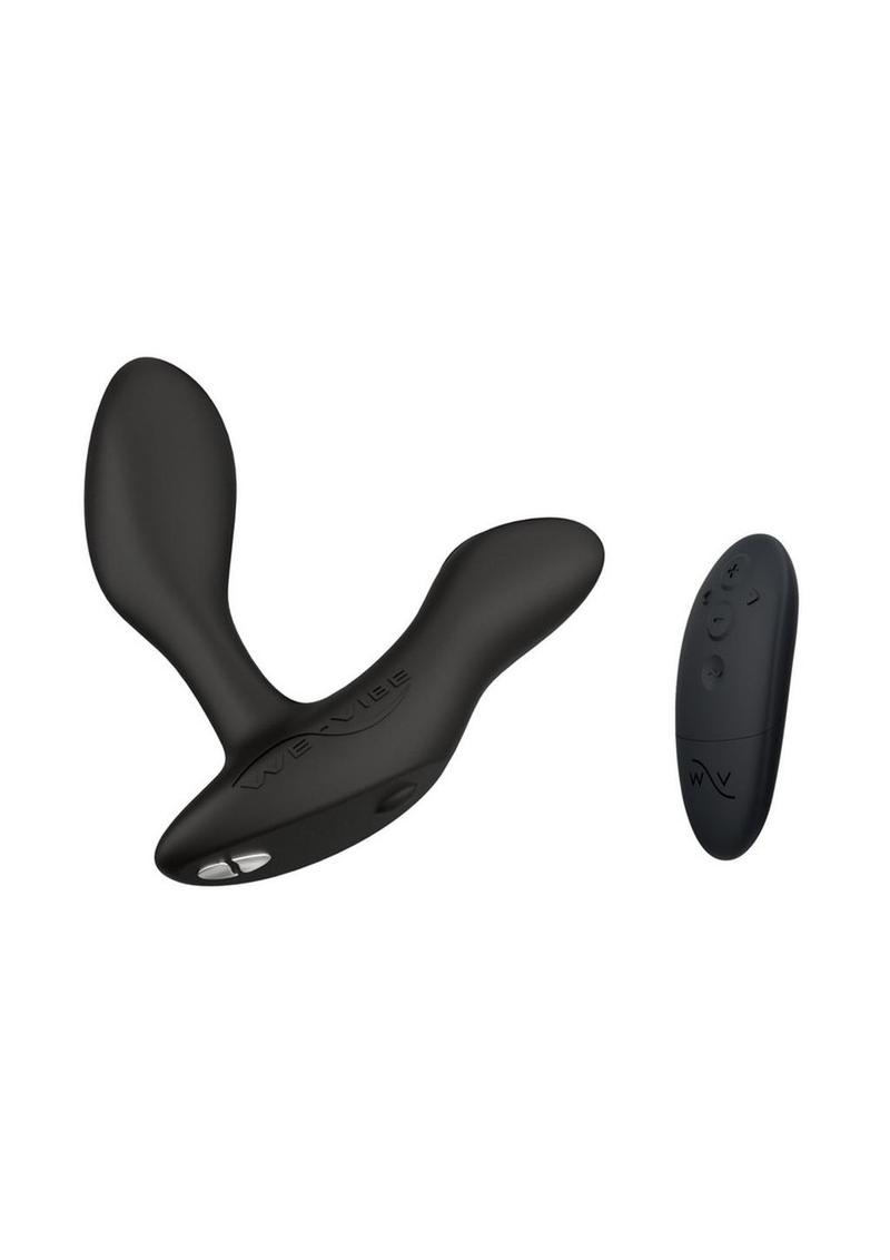 We-Vibe Vector+ Rechargeable Silicone Vibrating Prostate Massager with Remote Control