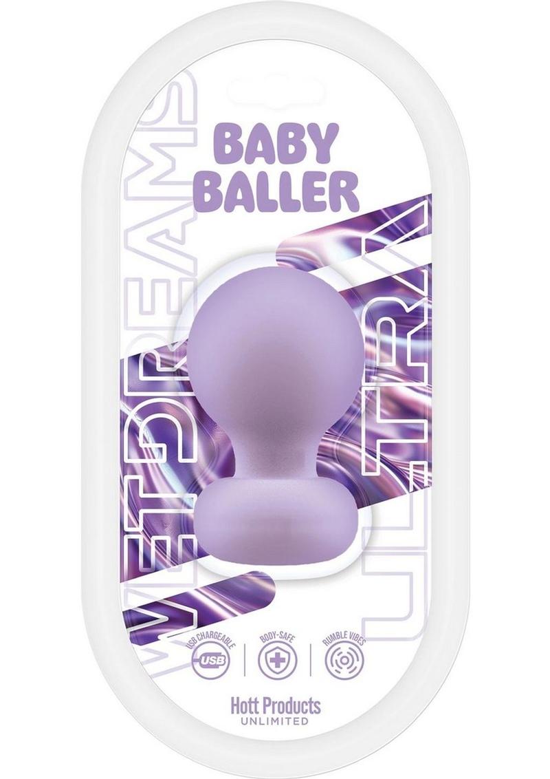 Wet Dreams Baby Baller Rechargeable Multi-Speed Mini Massager - Lavender