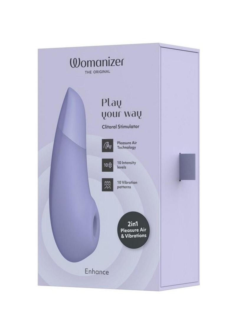 Womanizer Enhance Rechargeable Silicone Clitoral Stimulator - Lilac/Purple