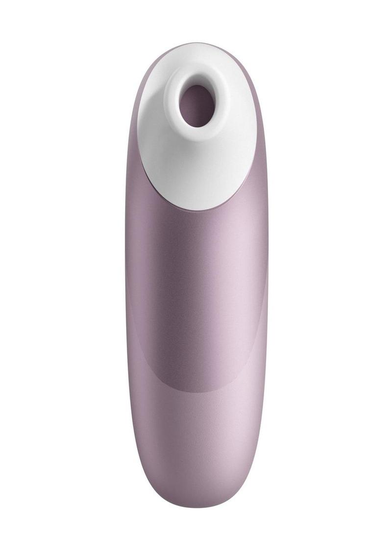 Womanizer Pro Rechargeable Silicone Air Pulse Clitoral Vibrator - Lavender/Purple/White