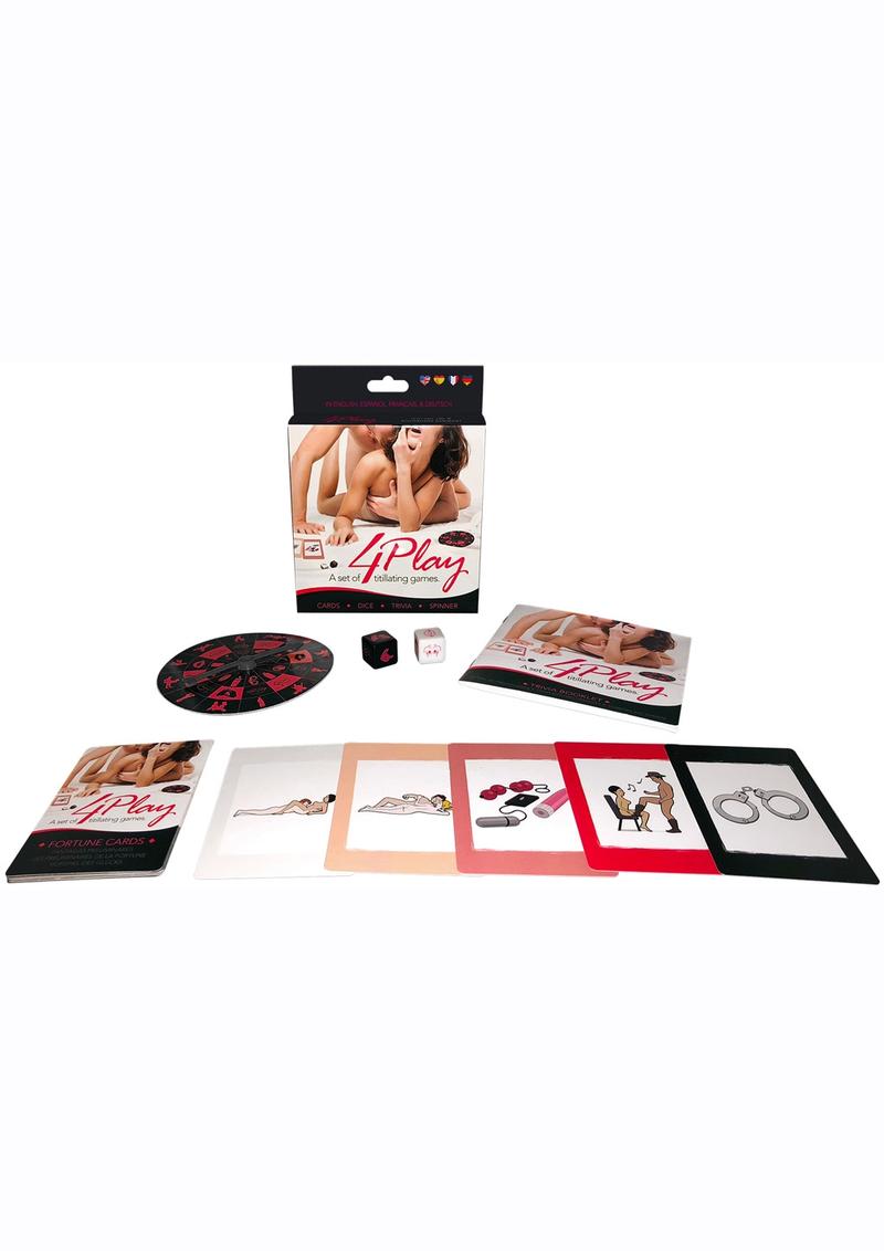 4Play - A Set Of Four Titillating Foreplay Games