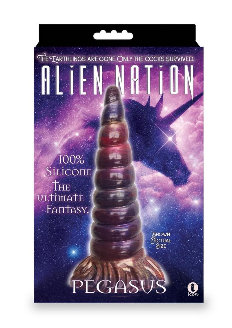 Alien Nation Pegasus Silicone Creature Dildo - Copper