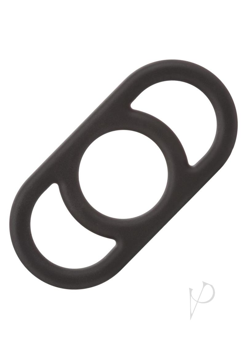 Alpha Liquid Silicone Commander Ring - Black