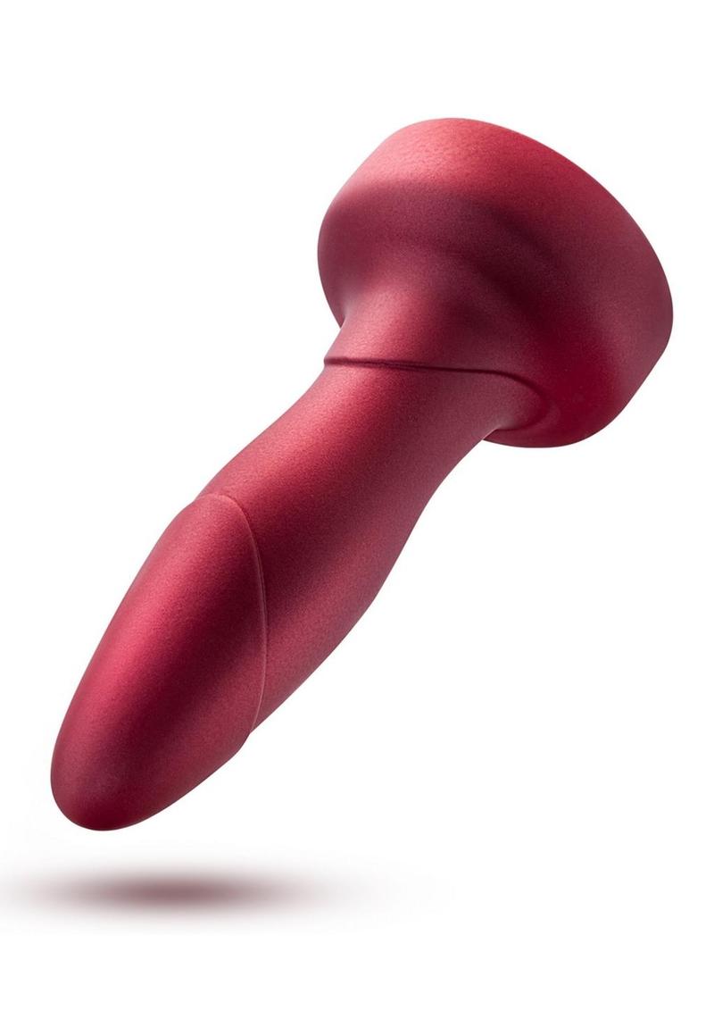 Anal Adventures Matrix Atomic Plug Rechargeable Silicone Anal Plug with Remote - Martian