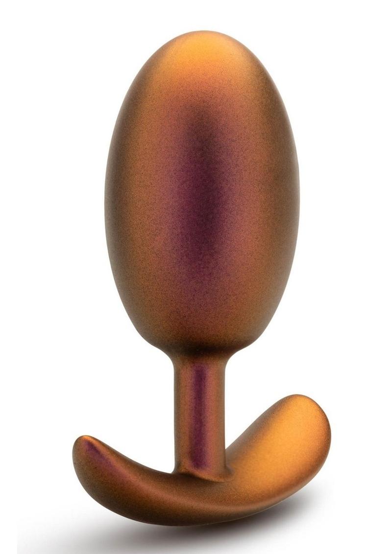 Anal Adventures Matrix Neutron Plug Silicone Anal Plug - Cosmic - Bronze/Copper