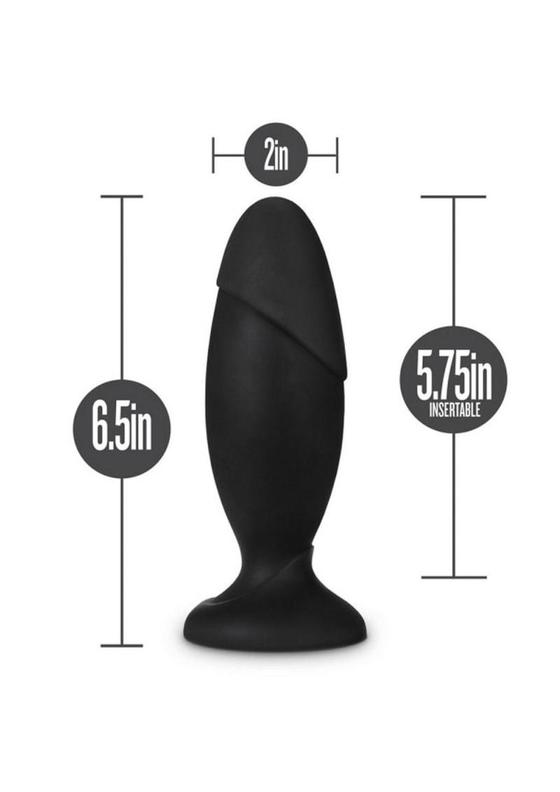 Anal Adventures Platinum Silicone Rocket Plug