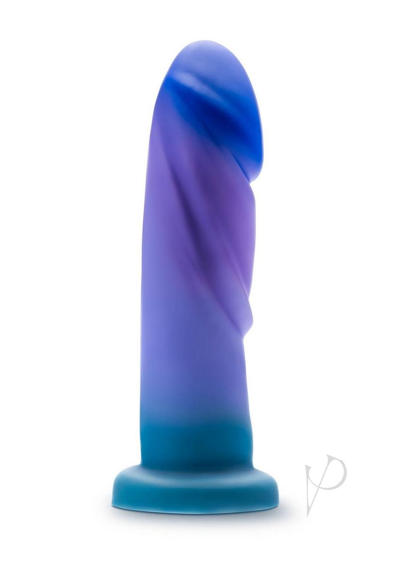 Avant Midnight Rendezvous Silicone Dildo - Ocean - Blue