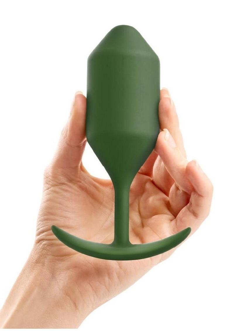 B-Vibe Snug Plug 4 Silicone Weighted Anal Plug