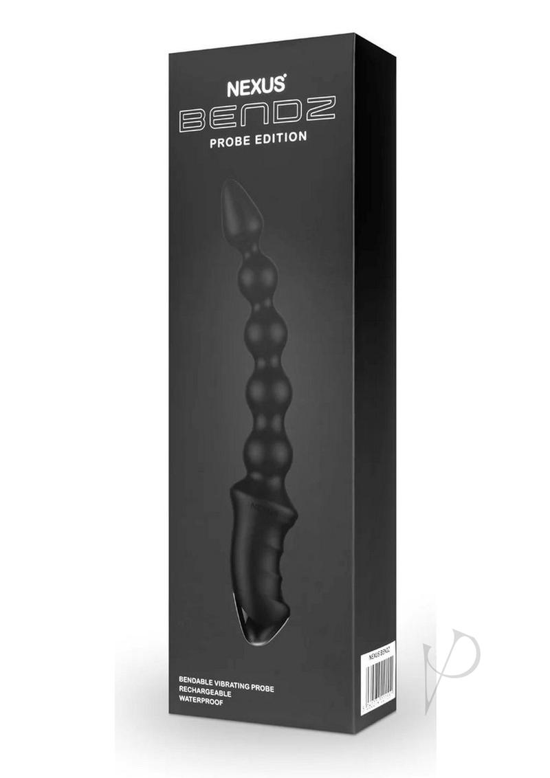 Bendz Remote Control Bendable Rechargeable Silicone Prostate Massager - Black