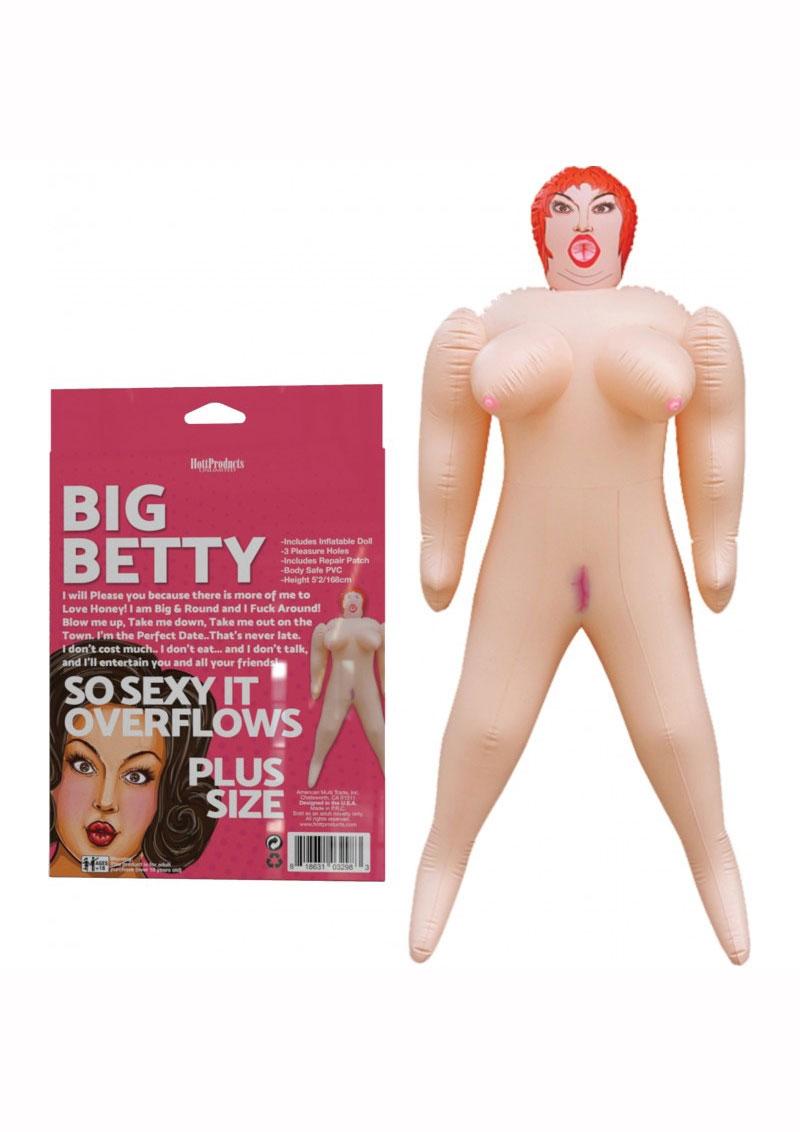 Big Betty Blow-Up Doll - Vanilla - 5.5 Ft