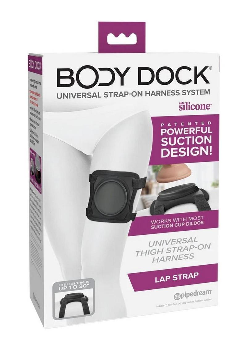 Body Dock Lap Strap Strap-On - Black