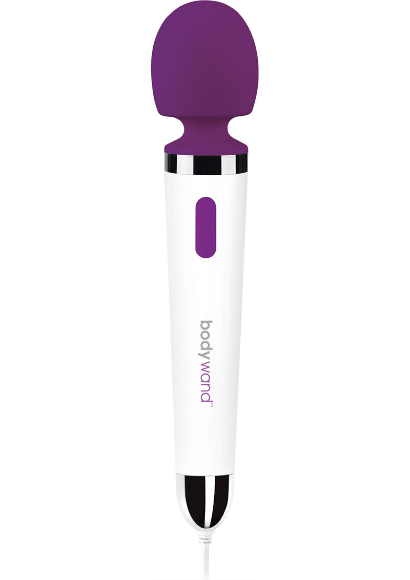 Bodywand Silicone Plug-In Wand Massager - Purple