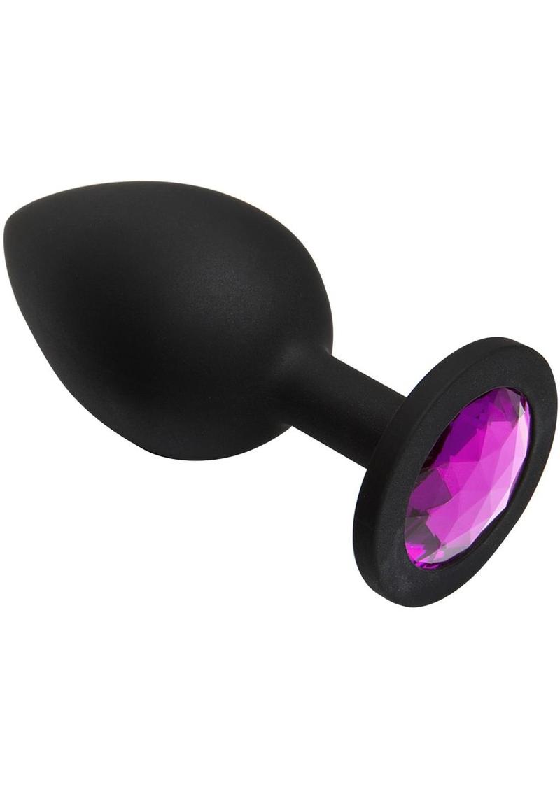 Booty Bling Jeweled Silicone Anal Plug