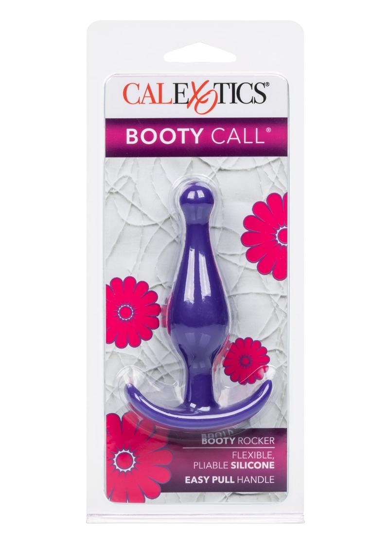 Booty Call Booty Rocker Silicone Butt Plug - Purple