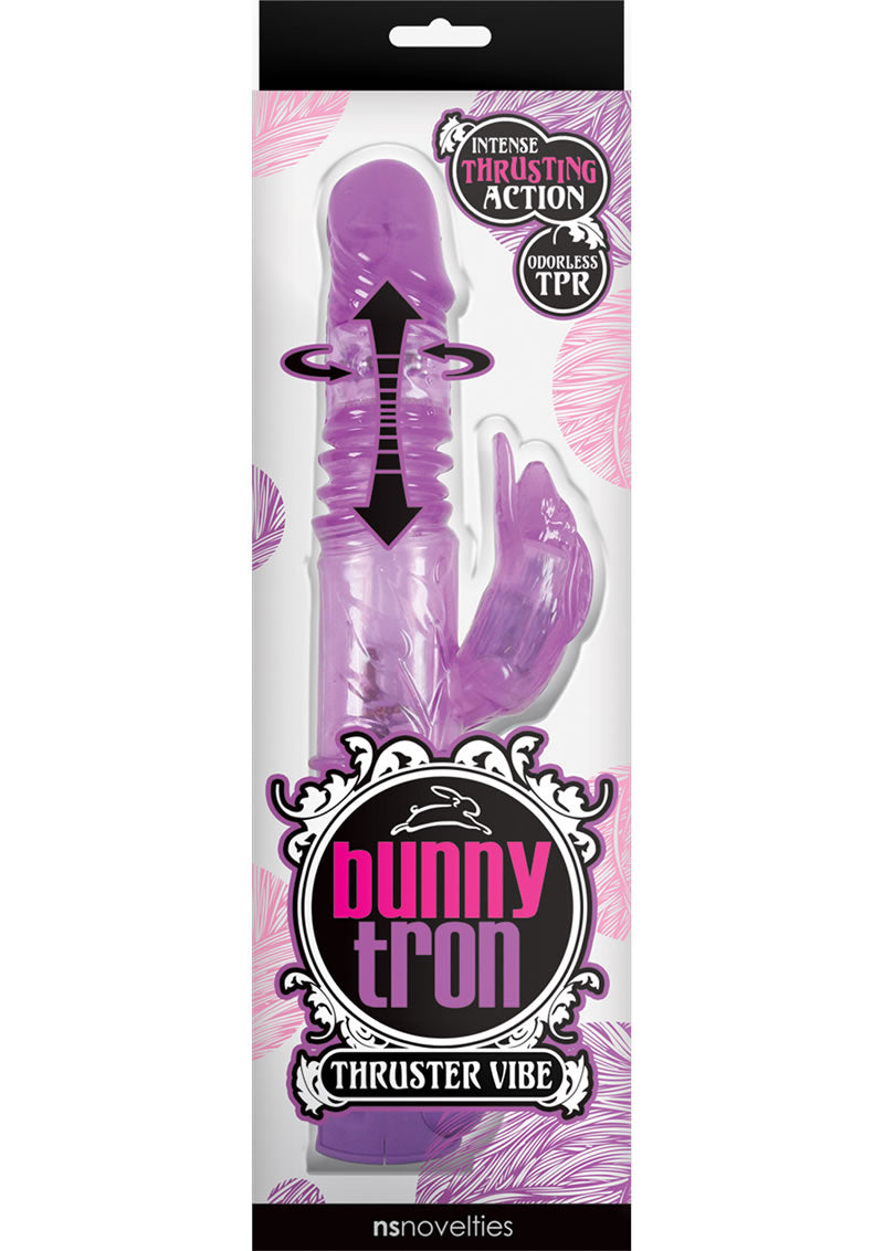 Bunnytron Thruster Rabbit Vibrator - Purple