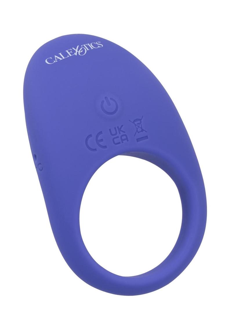 Calexotics Connect Couples Ring Rechargeable Silicone App Compatible Cock Ring with Remote