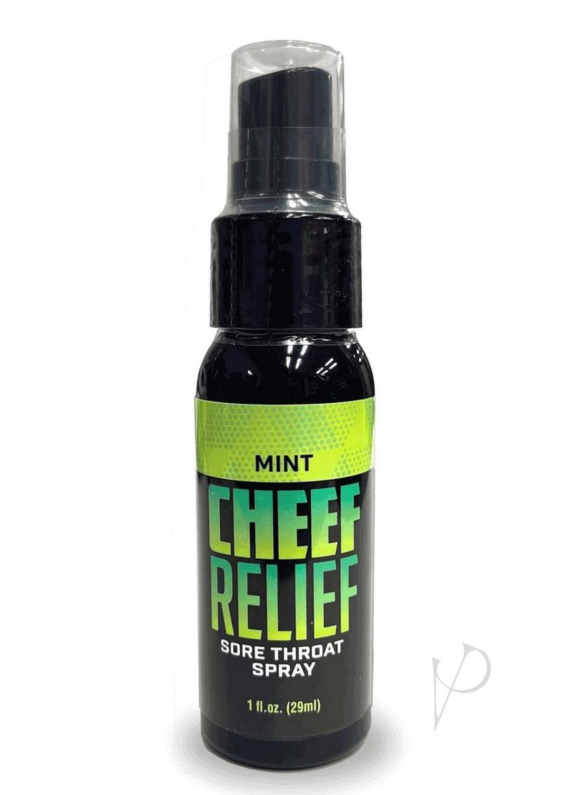 Cheef Relief Soothing Throat Spray 1oz - Mint