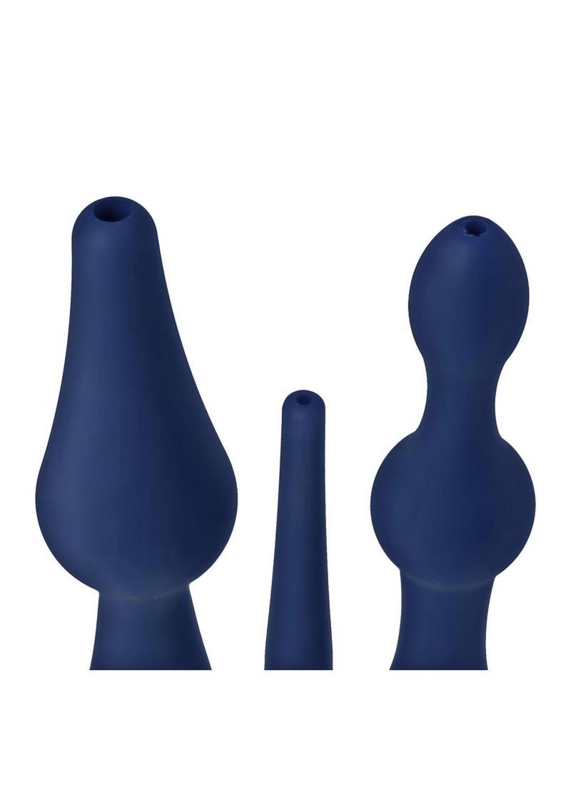 Cleanstream Universal 3 Piece Silicone Enema Attachment