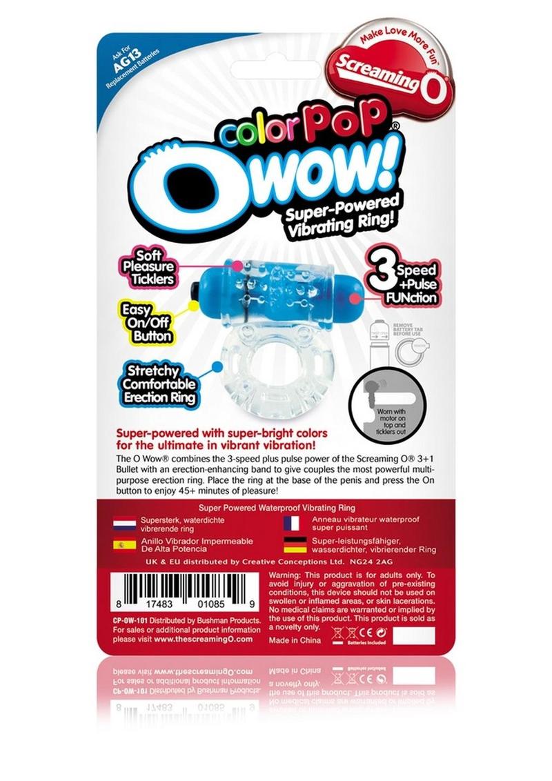 Colorpop O Wow Vibrating Ring