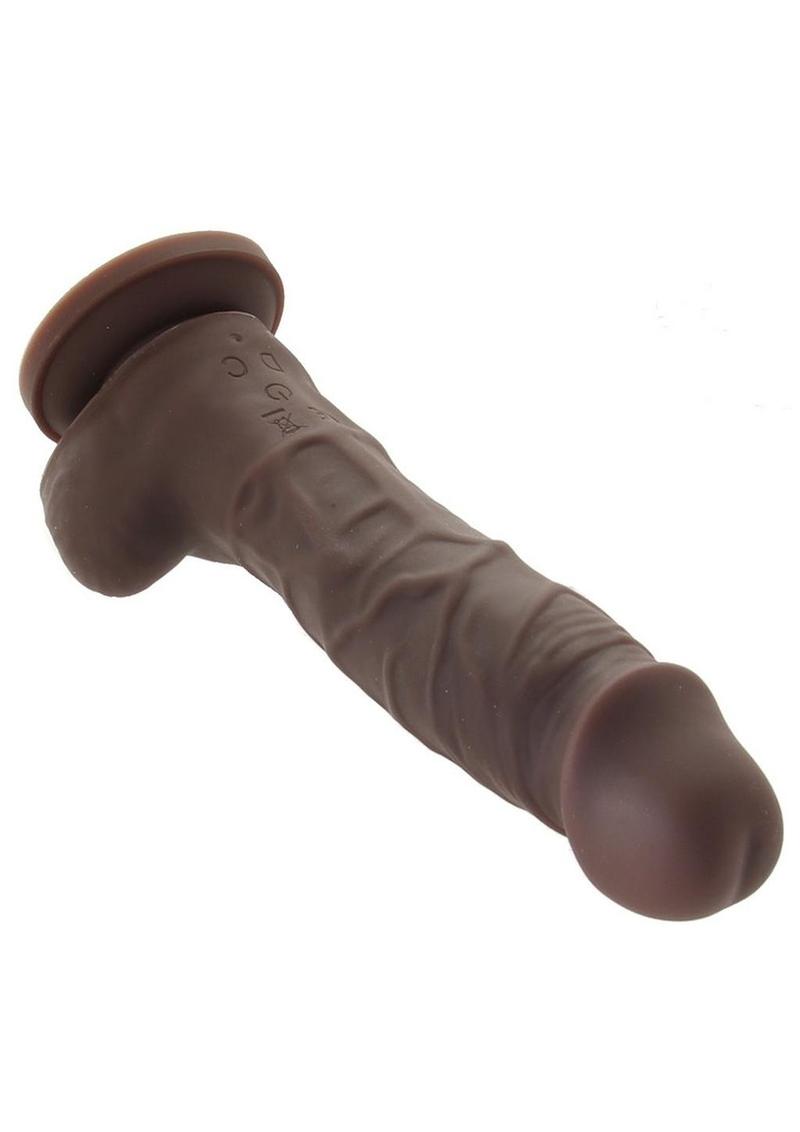 Colours Pleasures Silicone Vibrating Dildo with Balls