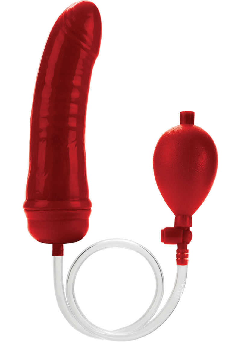 Colt Hefty Probe Inflatable Butt Plug - Red