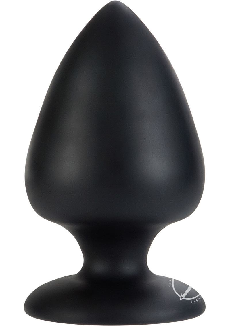 Colt XL Big Boy Silicone Butt Plug - Black - XLarge