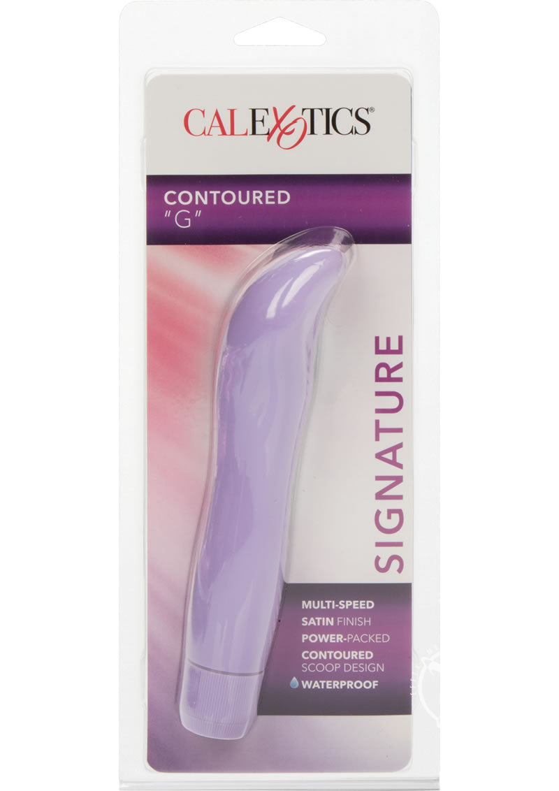 Contoured G G-Spot Vibrator - Purple