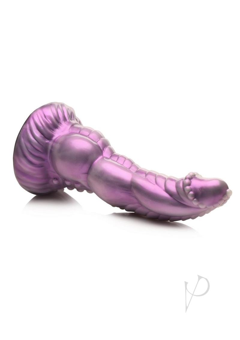 Creature Cocks Celestial Cock Silicone Dildo - Purple/White